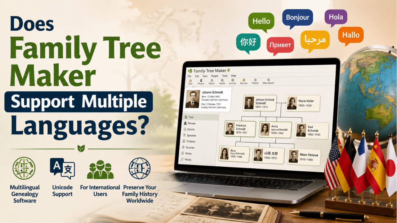 Does Family Tree Maker Support Multiple Languages? Complete Guide